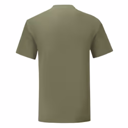 Fruit Of The Loom - T-shirt ICONIC - Hommes (Vert kaki)