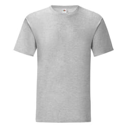 Fruit Of The Loom - T-shirt ICONIC - Hommes (Gris clair chiné)