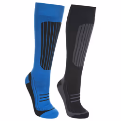 Trespass - Chaussettes de ski LANGDON - Homme (Noir/bleu)