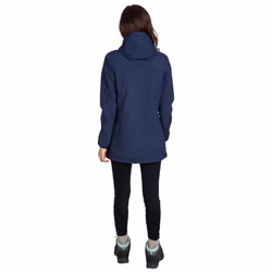 Trespass - Veste imperméable longue KRISTEN - Femme (Bleu marine)