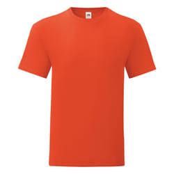 Fruit Of The Loom - T-shirt ICONIC - Hommes (Orange)