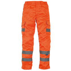 Yoko - Pantalon cargo haute visibilité (Lot de 2) (Orange)