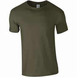 Gildan - T-shirt manches courtes - Homme (Vert kaki)