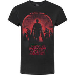 Star Wars: Rogue One - T-shirt - Homme (Noir / rouge)