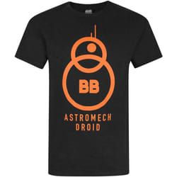 Star Wars: The Force Awakens - T-shirt ASTROMECH DROID - Homme (Noir)