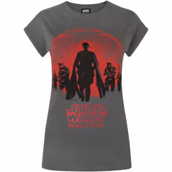 Star Wars - T-shirt ´Rogue One´ - Femme (Gris)