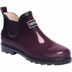 Regatta - Bottines de pluie HARPER - Femme (Violet foncé/gris anthracite)