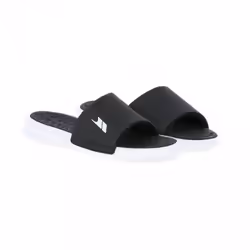 Trespass - Claquettes rembourrées SLIDE - Homme (Noir/blanc)