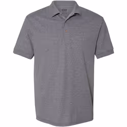Gildan - Polo à manches courtes - Homme (Gris graphite chiné)