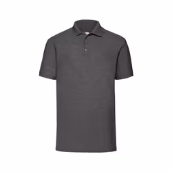 Polo à manches courtes Fruit Of The Loom pour homme (Gris foncé chiné)