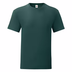 Fruit Of The Loom - T-shirt ICONIC - Hommes (Vert foncé)