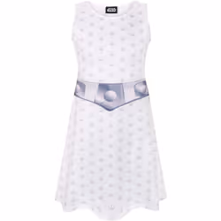 Star Wars - Déguisement robe - Fille (Blanc)