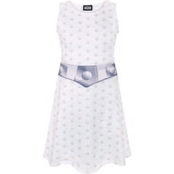 Star Wars - Déguisement robe - Fille (Blanc)