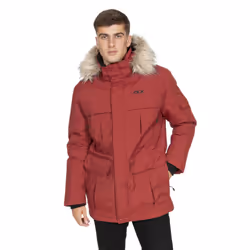 Trespass - Parka HIGHLAND - Homme (Rouge)