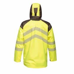Regatta - Veste imperméable réfléchissante - Homme (Jaune/gris)