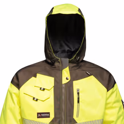 Regatta - Veste imperméable réfléchissante - Homme (Jaune/gris)