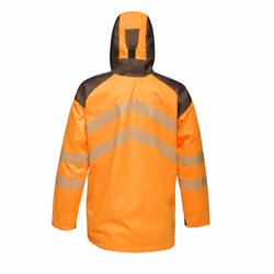 Regatta - Veste imperméable réfléchissante - Homme (Orange/gris)
