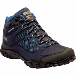 Regatta - Chaussures de marche EDGEPOINT - Femme (Bleu marine/bleu pétrole)