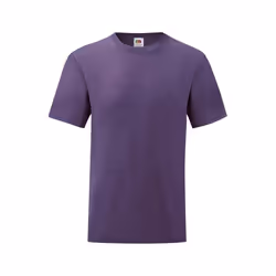 Fruit Of The Loom - T-shirt manches courtes - Homme (Violet chiné)