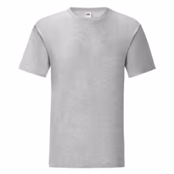 Fruit Of The Loom - T-shirt ICONIC - Hommes (Gris clair chiné)
