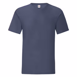Fruit Of The Loom - T-shirt ICONIC - Hommes (Bleu marine chiné)