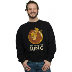 Disney - Sweat THE LION KING MY DADDY IS KING - Homme (Noir)