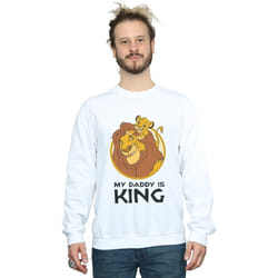 Disney - Sweat THE LION KING MY DADDY IS KING - Homme (Blanc)