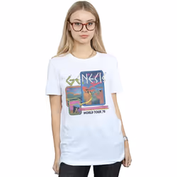 Genesis - T-shirt WORLD TOUR - Femme (Blanc)