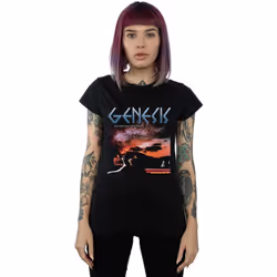 Genesis - T-shirt AND THEN THERE WERE THREE - Femme (Noir)