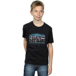 Marvel - T-shirt AVENGERS ENDGAME ASSEMBLE - Garçon (Noir)