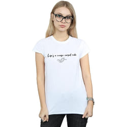 Disney - T-shirt LIFE'S A MAGIC CARPET RIDE - Femme (Blanc)
