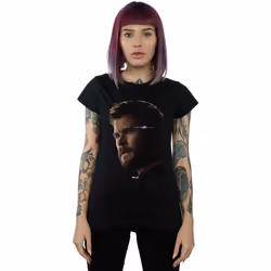 Marvel - T-shirt AVENGERS ENDGAME AVENGE THE FALLEN - Femme (Noir)