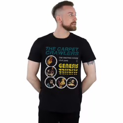 Genesis - T-shirt THE CARPET CRAWLERS - Homme (Noir)