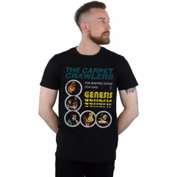 Genesis - T-shirt THE CARPET CRAWLERS - Homme (Noir)