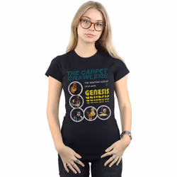 Genesis - T-shirt THE CARPET CRAWLERS - Femme (Noir)