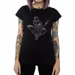 Marvel - T-shirt - Femme (Noir)