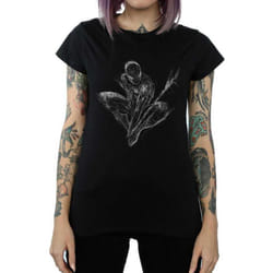 Marvel - T-shirt - Femme (Noir)
