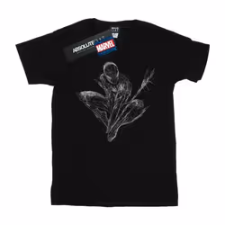 Marvel - T-shirt - Fille (Noir)