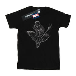 Marvel - T-shirt - Fille (Noir)