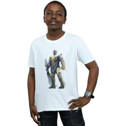 Marvel - T-shirt AVENGERS ENDGAME - Garçon (Blanc)
