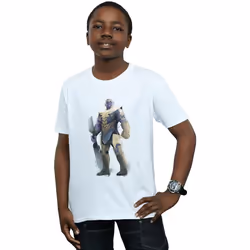 Marvel - T-shirt AVENGERS ENDGAME - Garçon (Blanc)