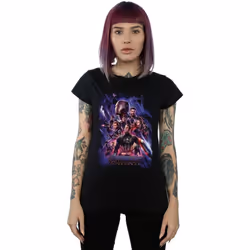 Marvel - T-shirt AVENGERS ENDGAME - Femme (Noir)