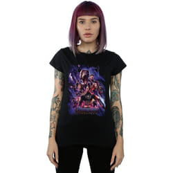 Marvel - T-shirt AVENGERS ENDGAME - Femme (Noir)