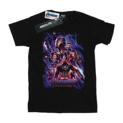 Marvel - T-shirt AVENGERS ENDGAME - Femme (Noir)