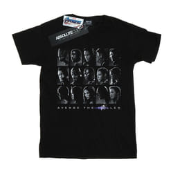 Marvel - T-shirt AVENGERS ENDGAME THE FALLEN HEROES - Homme (Noir)