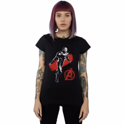 Marvel - T-shirt AVENGERS ENDGAME - Femme (Noir)