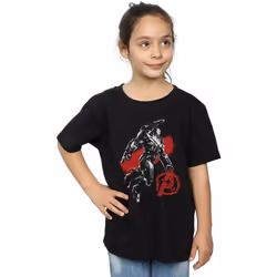 Marvel - T-shirt AVENGERS ENDGAME - Fille (Noir)