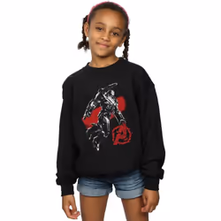 Marvel - Sweat AVENGERS ENDGAME - Fille (Noir)