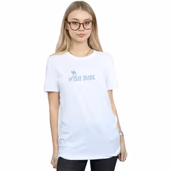 Disney - T-shirt WISH DUDE - Femme (Blanc)