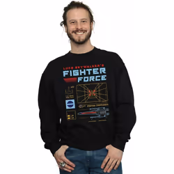 Star Wars - Sweat FIGHTER FORCE - Homme (Noir)
